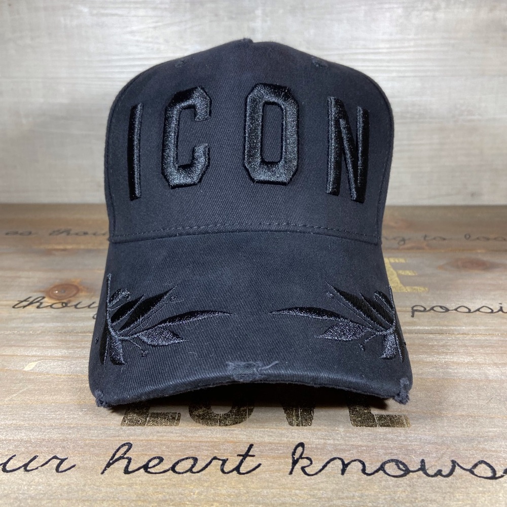 Dsquared2 ICON Black Limited Edition Baseball Cap